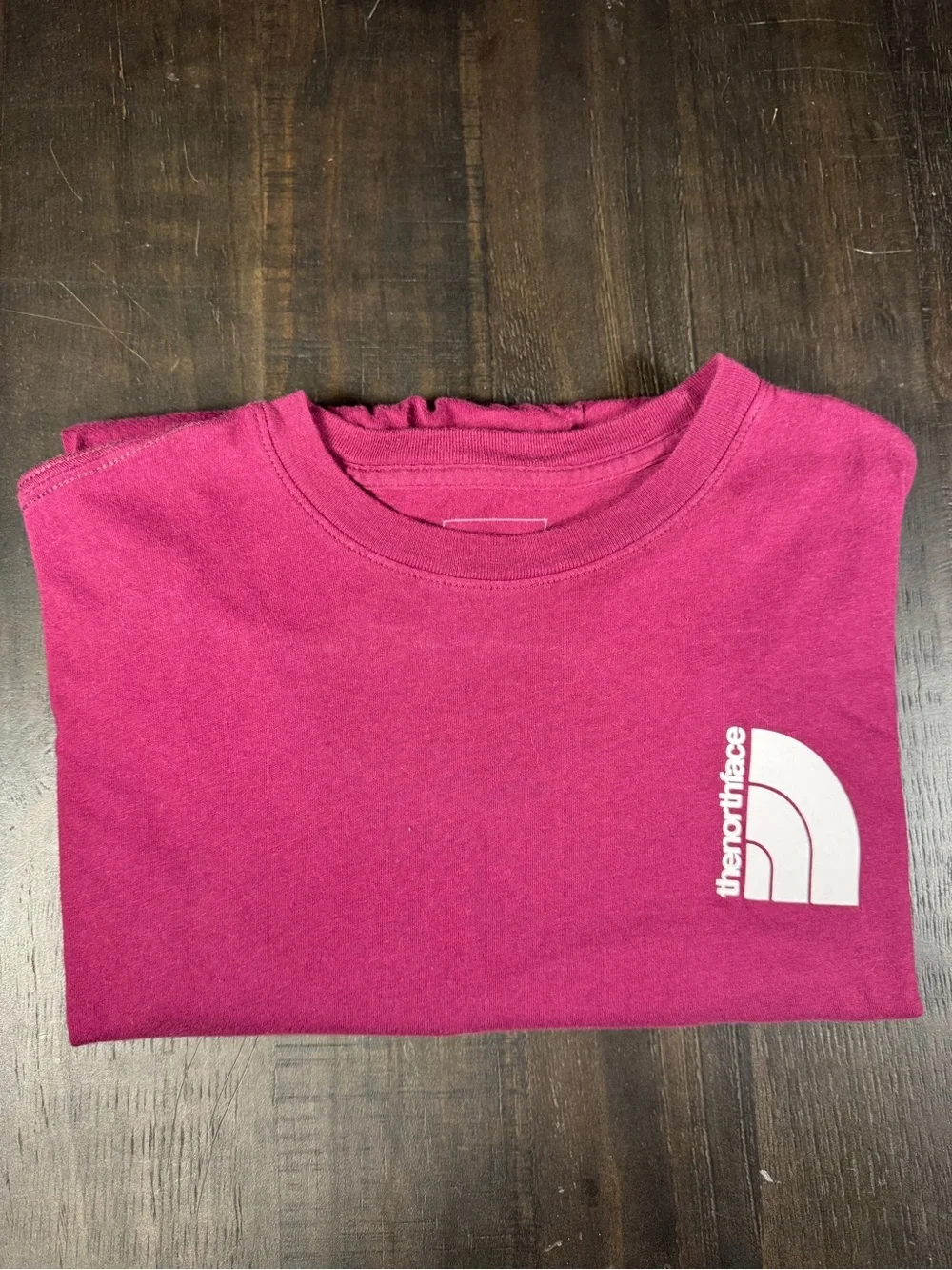 The North Face Maroon Logo T-Shirt